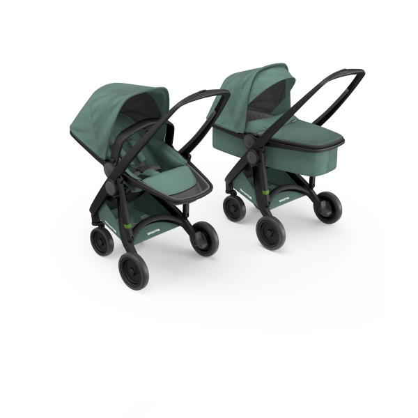 Коляска Greentom 2в1 шасси Black