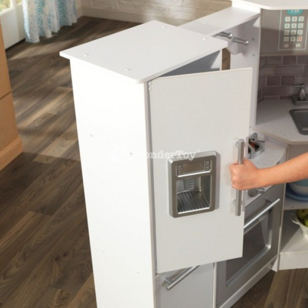 Детская угловая, большая кухня со светом и звуком KidKraft 53386