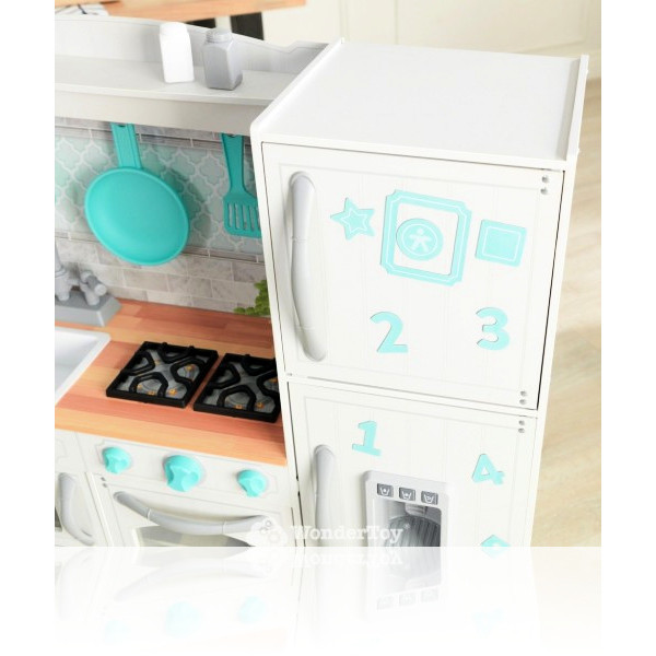 Дерев'яна кухня Kidkraft Countryside Play Kitchen з магнітними дверцятами 706943534243