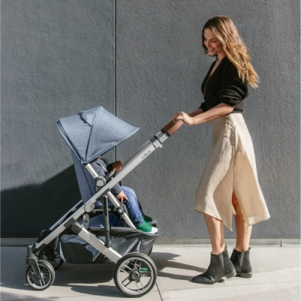 Прогулянкова коляска UPPAbaby CRUZ 2 silver