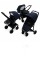 Коляска 3в1 Greentom шасі Black