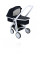 Коляска Greentom Upp Carrycot шасси Gray