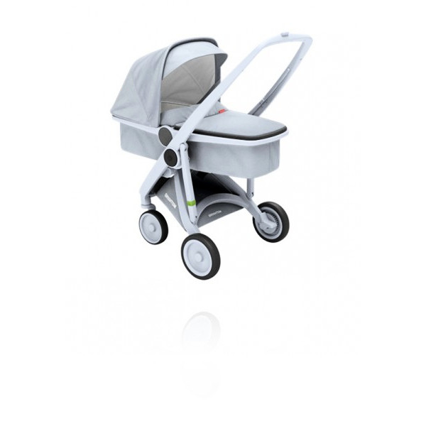 Коляска Greentom Upp Carrycot шасси Gray