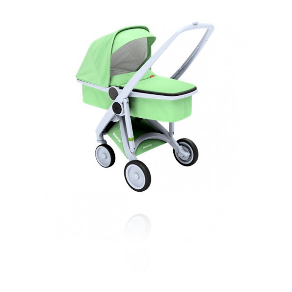 Коляска Greentom Upp Carrycot шасси Gray