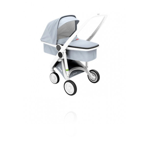 Коляска Greentom Upp Carrycot шасси White