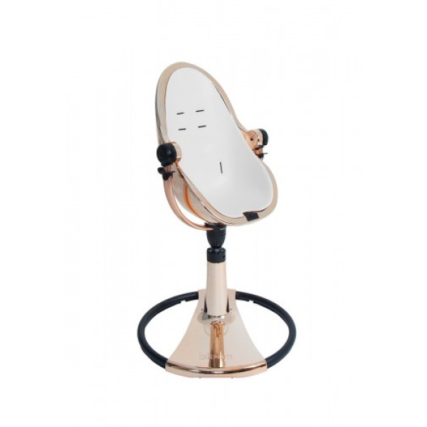 Стільчик Bloom Fresco Chrome Rosegold/black