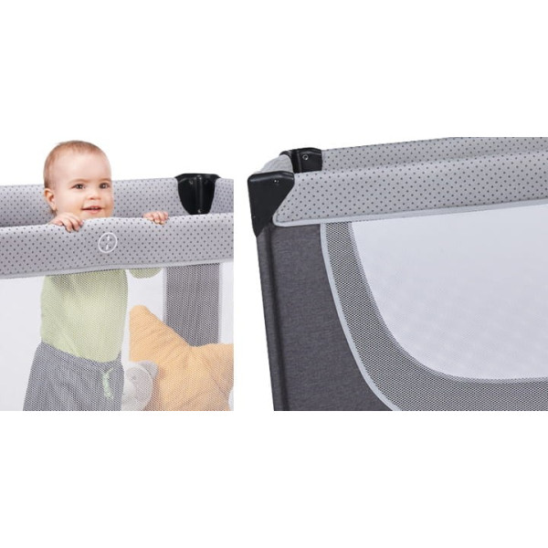 Ліжечко-манеж Kinderkraft LEODY