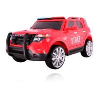 Електромобіль RAMIZ SUV пожежна служба 12v
