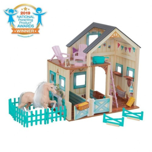 Конюшня з загоном, конем та аксесуарами - Kidkraft Sweet Meadow 63534