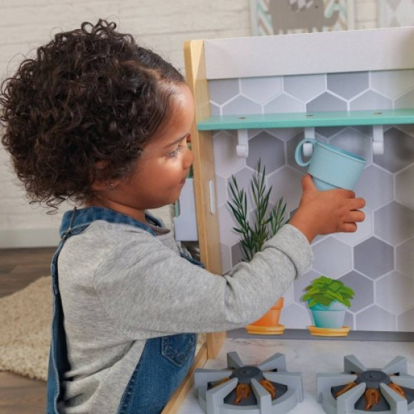 Детская кухня KidKraft Lets Cook Mint 53433