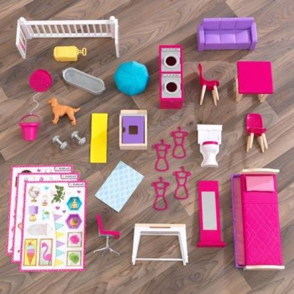Лавандова резиденція з будиночком на дереві - Kidkraft 101081