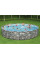 Каркасний басейн Bestway 671x132см камінь 56889