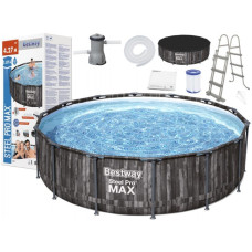 Каркасний круглий басейн Bestway 10 в 1 427x107cm 5614Z