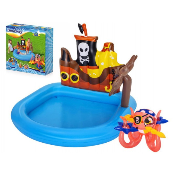 Басейн надувний Bestway Pirate Ship 52211
