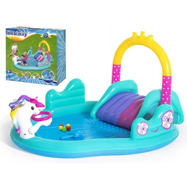 Басейн Bestway Unicorn Slide 53097