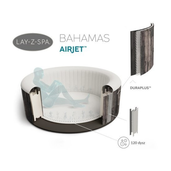 Джакузі Bestway Lay-Z-Spa BAHAMAS 60005