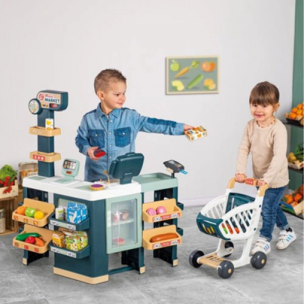 Дитячий ігровий супермаркет з електронною касою Smoby