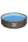 Каркасный бассейн Bestway 366x100 см 9в1 56709 Ротанг