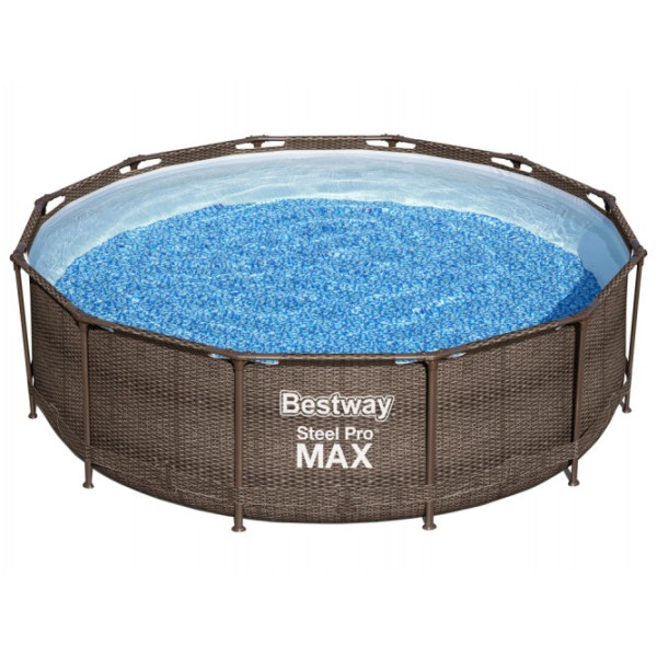 Каркасный бассейн Bestway 366x100 см 9в1 56709 Ротанг
