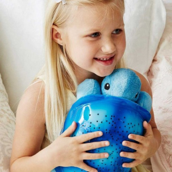 Нічник з проектором Cloud b Twilight Turtle Blue