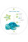 Нічник з проектором Cloud b Tranquil Turtle Aqua