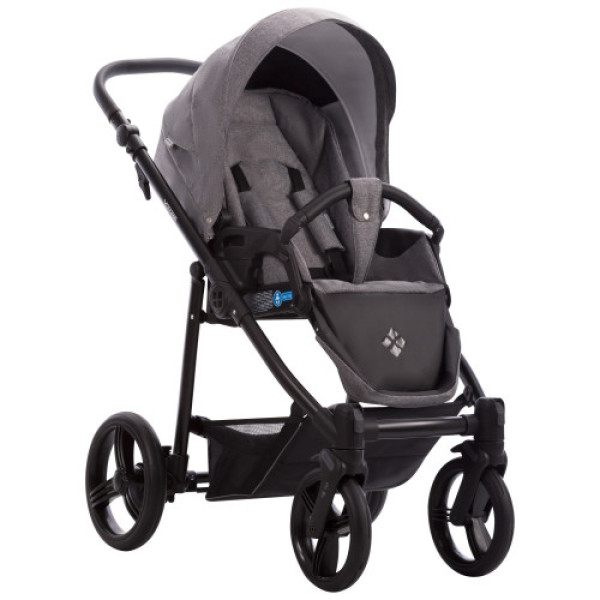 Коляска 2в1 Bebetto Vulcano шасі Black