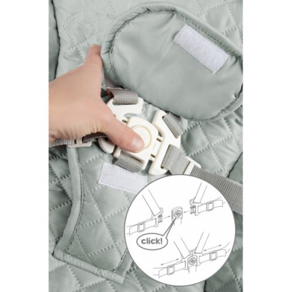 Стульчик для кормления/шезлонг 2в1 Roba Born Up Natural