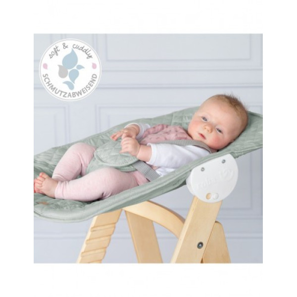 Стульчик для кормления/шезлонг 2в1 Roba Born Up Natural