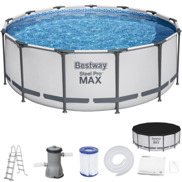 Каркасний басейн Bestway 396x122cm 8w1 5618W