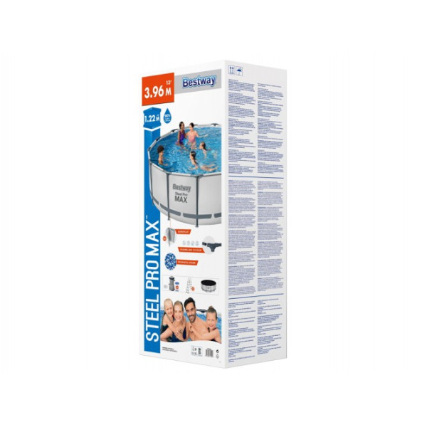 Каркасний басейн Bestway 396x122cm 8w1 5618W