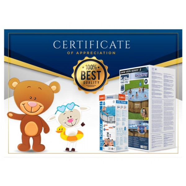 Каркасний басейн Bestway 549x122 11w1 56977