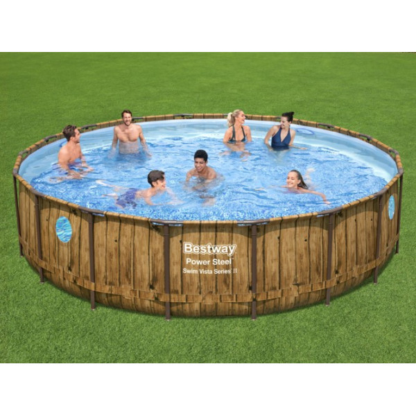 Каркасний басейн Bestway 549x122 11w1 56977