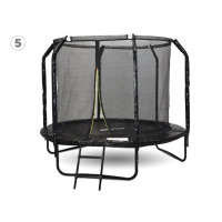 Батут садовий SKYFLYER + драбина 8FT 244см TR0033