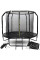 Батут садовий SKYFLYER + драбина 8FT 244см TR0033