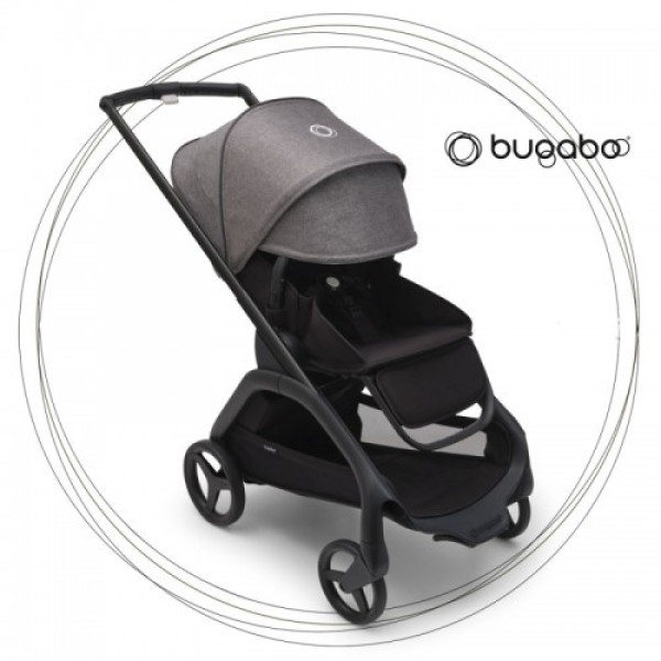 Прогулянкова коляска Bugaboo Dragonfly шасі BLACK