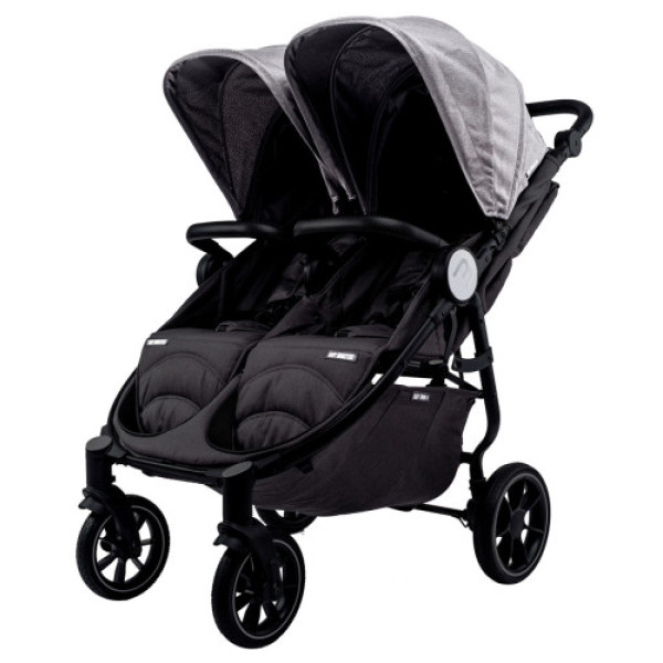Прогулочная коляска для двойни Baby Monsters EASY TWIN 4.0