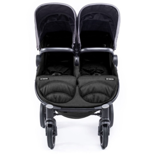 Прогулочная коляска для двойни Baby Monsters EASY TWIN 4.0
