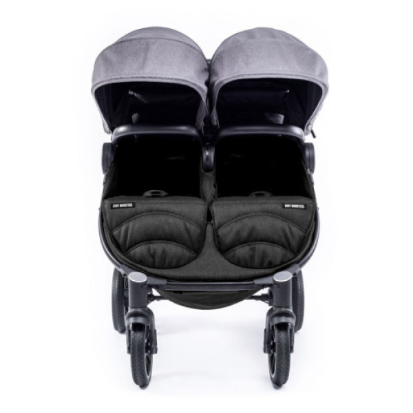 Прогулочная коляска для двойни Baby Monsters EASY TWIN 4.0