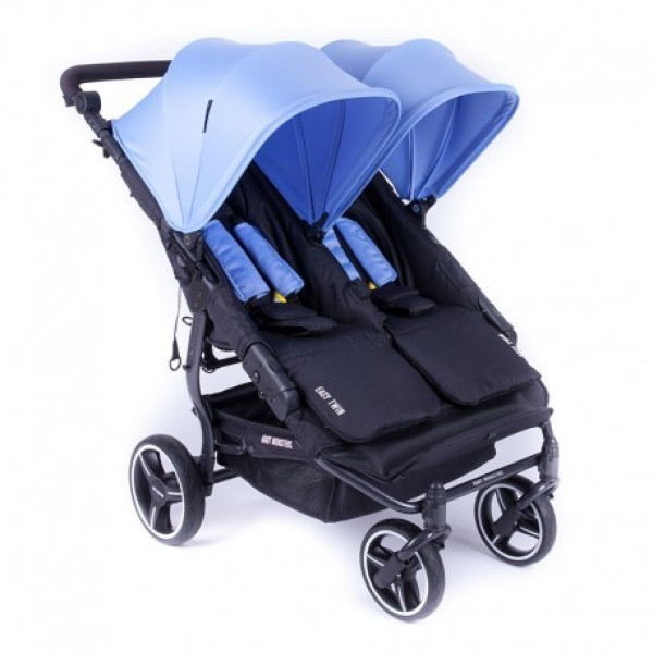 Прогулочная коляска для двойни Baby Monsters EASY TWIN 3.0S LT