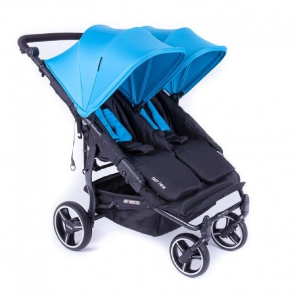 Прогулочная коляска для двойни Baby Monsters EASY TWIN 3.0S LT