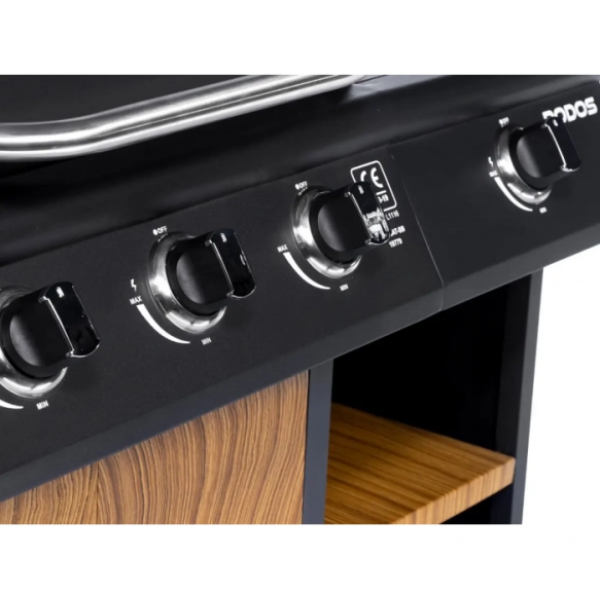 Газовый садовый гриль Activa Rhodes 12,8 кВт с горелкой