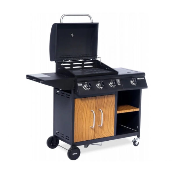 Газовый садовый гриль Activa Rhodes 12,8 кВт с горелкой