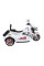 Дитячий електробайк з коляскою LEANToys SX138
