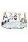 Развивающий коврик Tiny Love Black & White Luxe