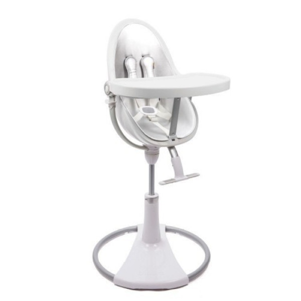 Стільчик Bloom Fresco Chrome White з вкладкою
