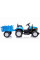Дитячий електромобіль Ramiz трактор з прицепом New Holland T7