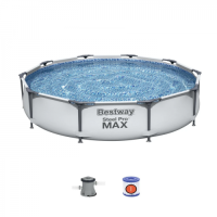 Каркасний круглий басейн Bestway 8в1 305x76 см 56408