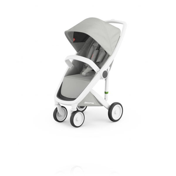 Прогулянкова коляска Greentom Classic шасі White