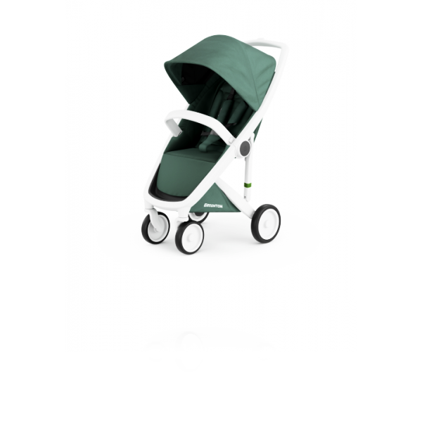 Прогулянкова коляска Greentom Classic шасі White