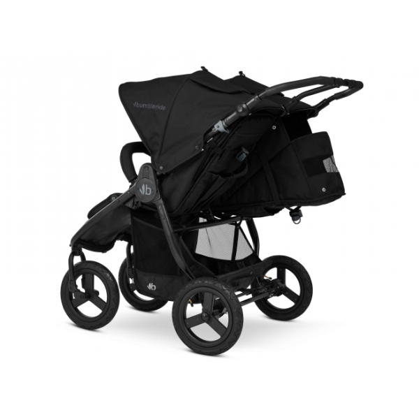 Прогулочная коляска для двойни Bumbleride Indie Twin Matte Black